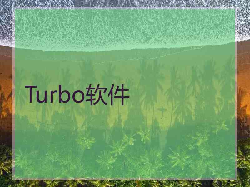 Turbo软件